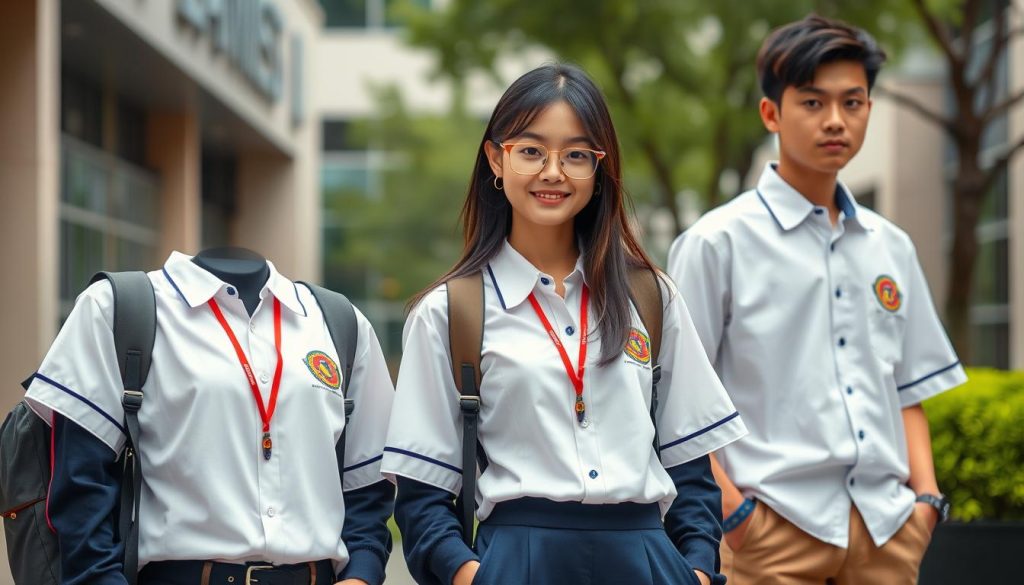 Đồng phục sinh viên đẹp - Thể hiện phong cách trẻ trung và năng động 15 image 449