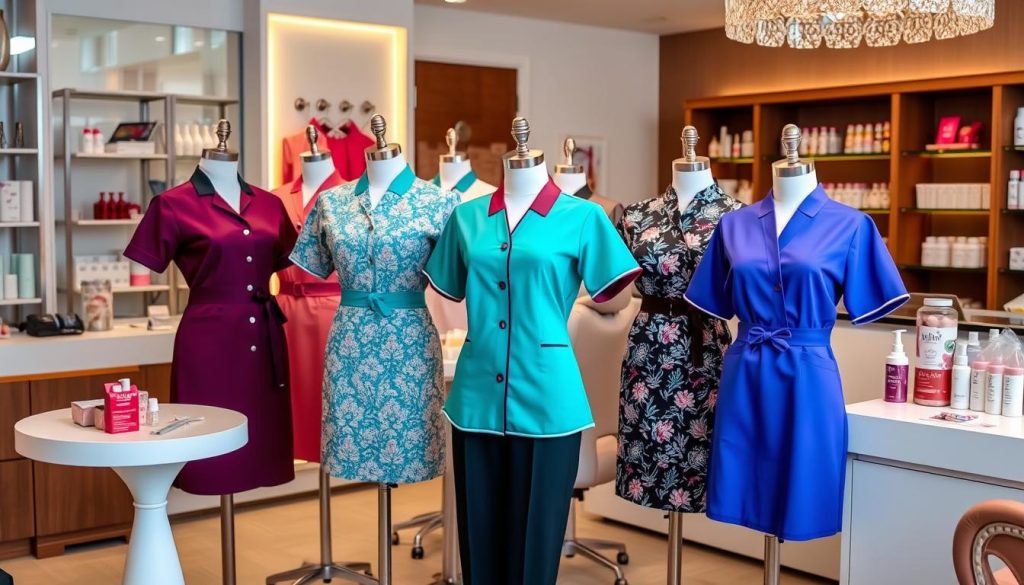 May Đồng Phục Nail Đẹp Cho Tiệm Nail Và Spa Làm Đẹp 16 image 733